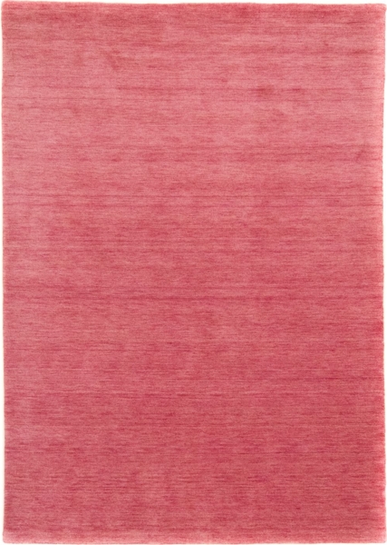 Morgenland Gabbeh Teppich - Uni - rechteckig - 300 x 250 - Rosa