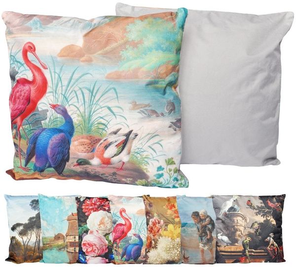 JACK Dekokissen JACK Outdoor Lounge Kissen 45x45 cm mit Motiv inkl. Füllung Wasserfest, mit Lotus-Effekt, Robust, Strapazierfähig, für Innen & Außen geeignet