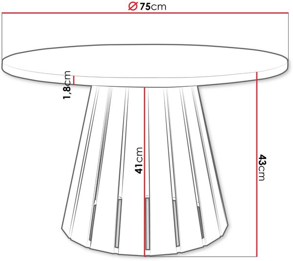 Couchtisch Creyza Cashmere (Farbe: Cashmere / Arktisches Weiss) Bild 4