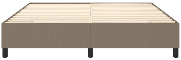 Boxspringbett Taupe 180x200 cm Stoff [3120882] Bild 5