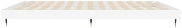 vidaXL Bettgestell Weiß 120x200 cm Holzwerkstoff 832149 Bild 9