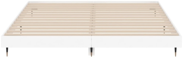vidaXL Bettgestell Weiß 120x200 cm Holzwerkstoff 832149 Bild 8