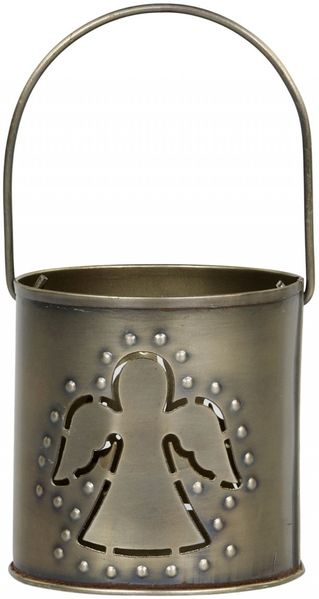 Chic Antique - Windlicht Teelichthalter "Engel" Metall Messing 52035513
