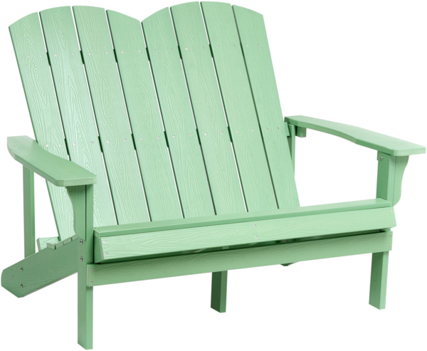 Gartenbank ADIRONDACK 125 cm Hellgrün