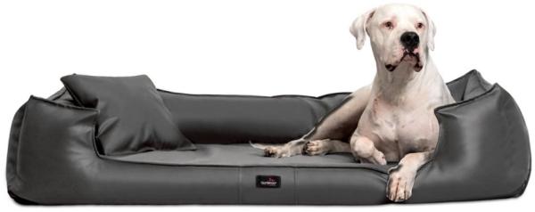 tierlando® Tierbett tierlando® Orthopädisches Hundebett GOOFY Kunstleder >>inkl. Matratzen, Matratzenschoner inklusive
