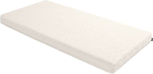 Kaltschaummatratze Mehrzonen Airwell® Drell, 7-Zonen Wendematratze mit Gel-Schaumlage, PAIDI, 14 cm hoch, (Verschiedene Größen, Cremefarben, H2, 60°C waschbarer Bezug), Kinder- und Jugendseite, atmungsaktiv, strapazierfähig, Mischgewebe