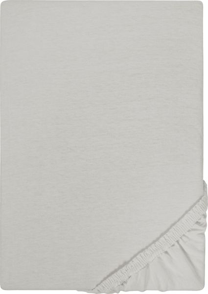 Castell Jersey-Stretch-Spannbetttuch 0077113, sturmgrau, 1x 180x200 cm - 200x200 cm Bild 5