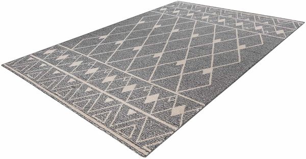 Rhombus 325 Grau / Beige 80cm x 150cm