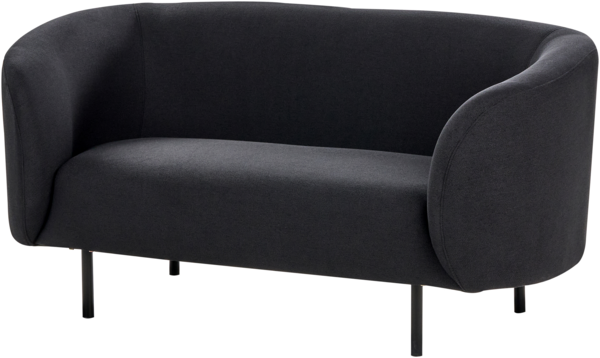 Sofa Set Stoff schwarz 6-Sitzer LOEN Bild 7