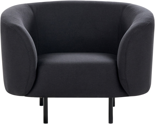 Sofa Set Stoff schwarz 6-Sitzer LOEN Bild 5