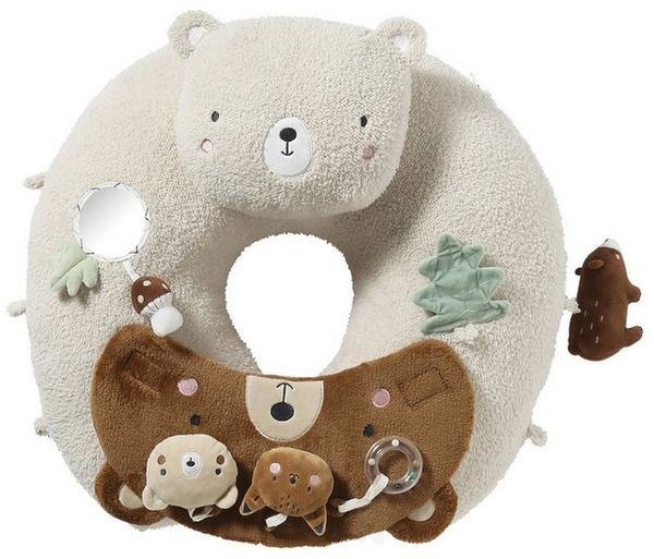Krabbeldecke Baby Activity-Kissen, vertbaudet, Feinmotorik