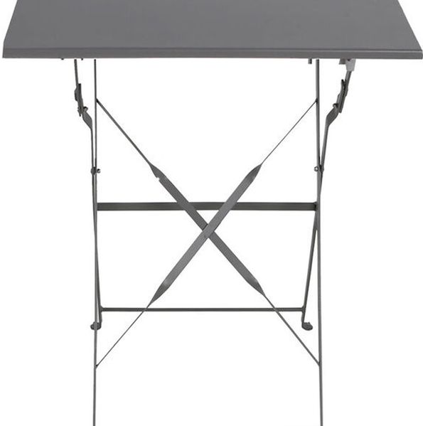 Bistrotisch Klapptisch Campingtisch Balkontisch Anthrazit B60xH71cm Bild 3