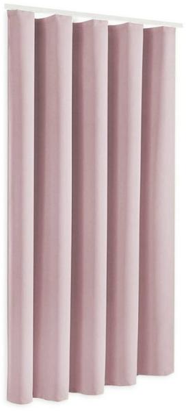 Clever-Kauf-24 Verdunkelungsvorhang Verdunkelungsvorhang, Thermovorhang Sopran rose Höhe 175cm oder 245cm (1 St), Kräuselband, verdunkelnd