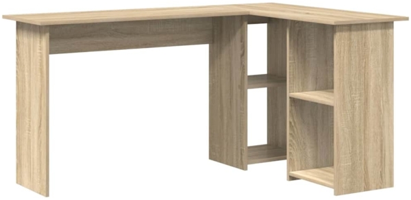 vidaXL Schreibtisch Sonoma-Eiche 142 x 102 x 73 cm Holzwerkstoff 869292