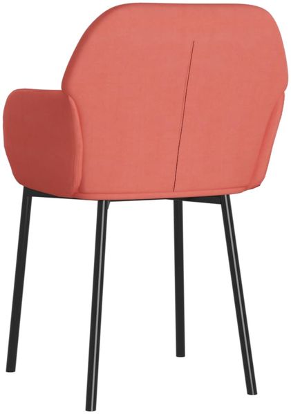 Esszimmerstühle 2 Stk. Rosa Samt [344705] Bild 4