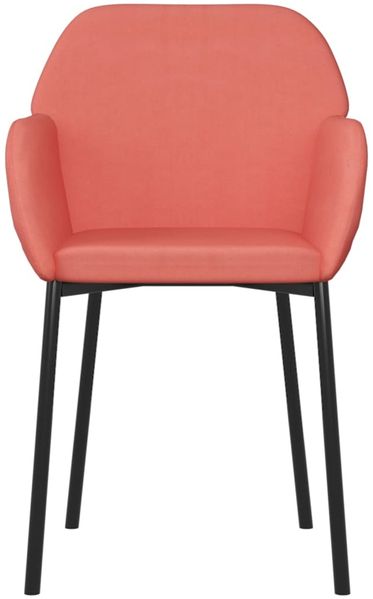 Esszimmerstühle 2 Stk. Rosa Samt [344705] Bild 5