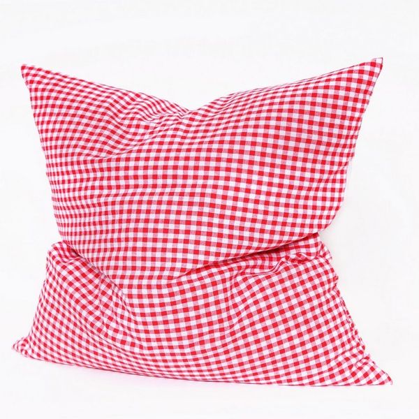 Dr. Berger Zirbenkissen Zirbenkissen Vichy Rot 40 x 40 cm
