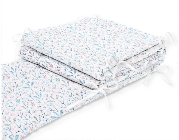 Amilian Bettnestchen - Bettumrandung 180x30 cm für Kinderbett 120x60 geeignet (Kopfschutz), (Nestchen, Kantenschutz), Umrandungen