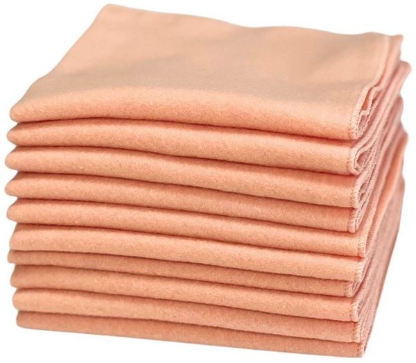 Babymajawelt Waschlappen Ultraweiche Baby Waschlappen Molton Tücher 25x25 cm, Baumwolle (10-St), Nachhaltig, DIY-Feuchttücher, Wiederverwendbar, Babyausstattung