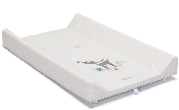 Fillikid Wickelplatte inkl. Wickelauflage Exklusiv | Wickelaufsatz zum Aufsetzen auf Baby- & Kinderbetten 60x120 cm und 70x140 cm | Wickeltisch Wickeltischaufsatz 80x50 cm