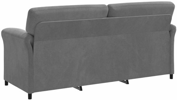 vidaXL 3-Sitzer-Sofa Dunkelgrau 198 x 83 x 95 cm Samt 42033968 Bild 5