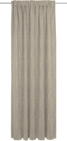 Adam Vorhang Easy Diamond, Multifunktionsband (1 St), blickdicht, Jacquard, nachhaltig aus Bio-Baumwolle