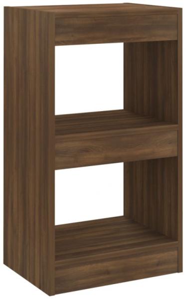 vidaXL Bücherregal/Raumteiler Braun Eichen-Optik 40x30x72 cm 813586