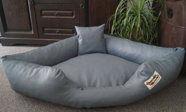 Hundebettenmanufaktur Hundekorb Hundebett Eckbett Kunstleder Canto