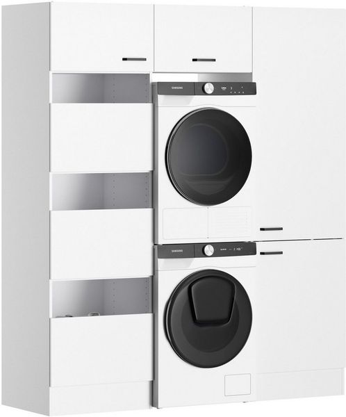OPTIFIT Mehrzweckschrank-Set OPTImulti, Breite 183,2 cm, cleveres Wäschesystem, Schrankinnenausstattung