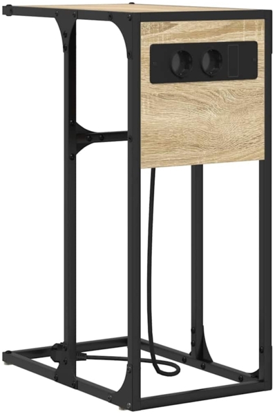 vidaXL Nachttisch Sonoma Eiche Holzwerkstoff 859601