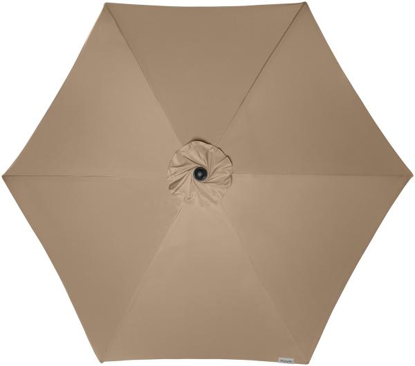 Doppler Sonnenschirm / Kurbelschirm "Active Auto Tilt 280" Greige Bild 4