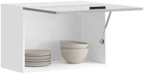 vidaXL Küchen-Hängeschrank Porto Betongrau Holzwerkstoff 854081
