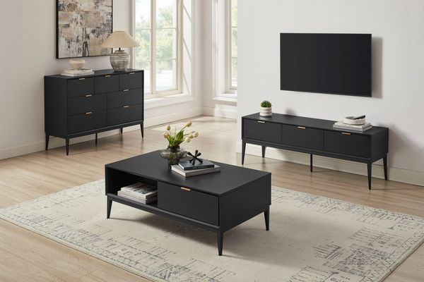 OTTO home Couchtisch Lavisha, Eisengestell und FSC-zertifiziertes Holz, Breite 110 cm