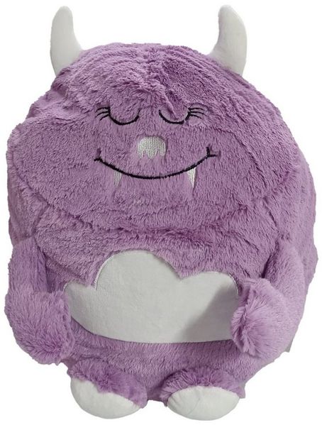Haus und Deko Zierkissen Monster Kuschelkissen Plüsch Kinder Kissen Dekokissen mit Füllung ca, (1 St)
