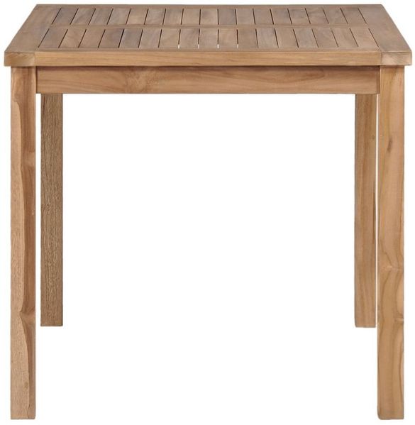 vidaXL Gartentisch 80x80x77 cm Massivholz Teak 44996