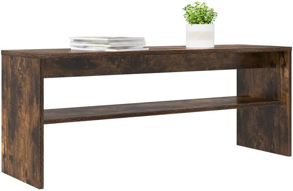 vidaXL TV-Schränk Geräucherte Eiche 100 x 30 x 40 cm Holzwerkstoff 8000336 Bild 3