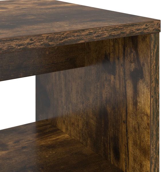vidaXL TV-Schränk Geräucherte Eiche 100 x 30 x 40 cm Holzwerkstoff 8000336 Bild 8