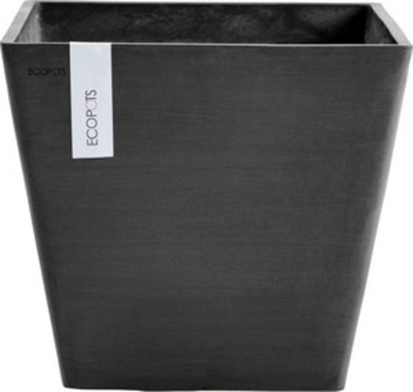 ECOPOTS Blumentopf ROTTERDAM Dark Grey, BxTxH: 40x40x35 cm Bild 6