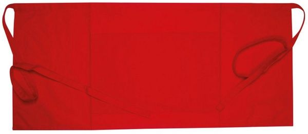 Macma Kochschürze Servierschürze / Größe: ca. 89x40cm / Farbe: rot