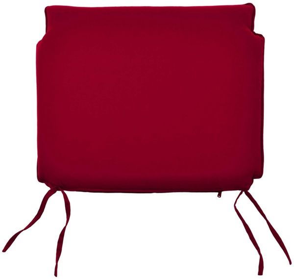 Sitzauflage 48x50 cm für Stapelstuhl Bari / Cosenza - rot