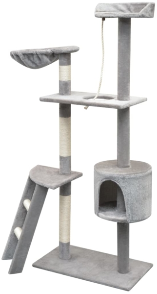 vidaXL Katzen-Kratzbaum 150 cm Grau 170485