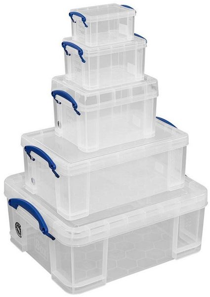 REALLYUSEFULBOX Aufbewahrungsbox Really Useful Box Aufbewahrungsboxen Set 18l, 9l