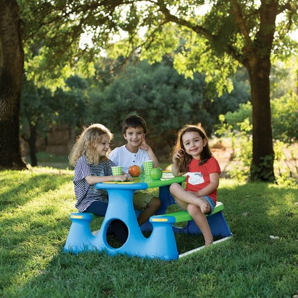 vidaXL Picknickbank für Kinder 89,5x84,5x48 cm Polypropylen 94212