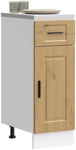 vidaXL Küchenunterschrank Porto Artisan-Eiche Holzwerkstoff 853946