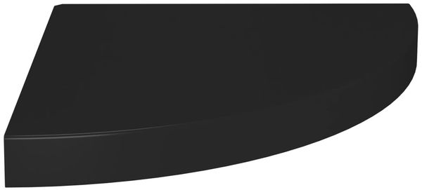 vidaXL Eck-Schweberegale 2 Stk. Schwarz 35x35x3,8 cm MDF 323920 Bild 3