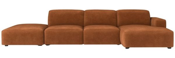Kaiser Möbel Ecksofa Ecksofa Cursal – modulares L-Sofa mit großzügigem Design, Einzelsofa, L-Form, modulares System, minimalistisches Design