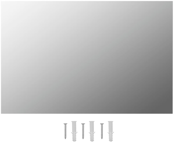 vidaXL Wandspiegel 2 Stk. 60 x 40 cm Rechteckig Glas 3051623