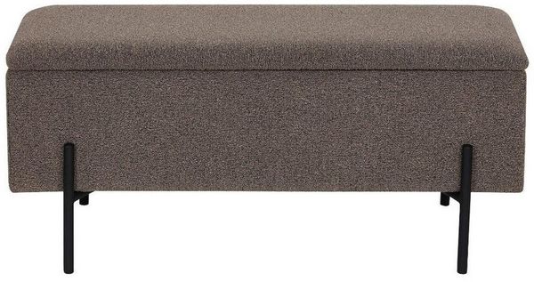 House Nordic Bank Embla Sitzbank mit Aufbewahrung braun.