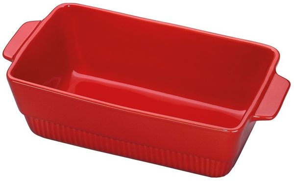 Spring Chalet Auflaufform rechteckig 28,5x15 cm rot