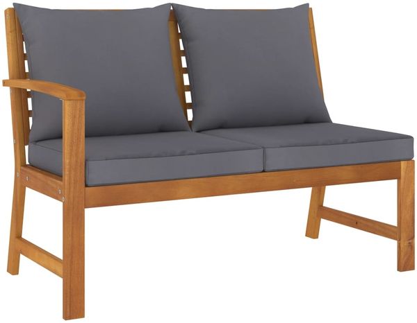 vidaXL 5-tlg. Garten-Lounge-Set mit Auflagen Massivholz Akazie 3057777 Bild 5